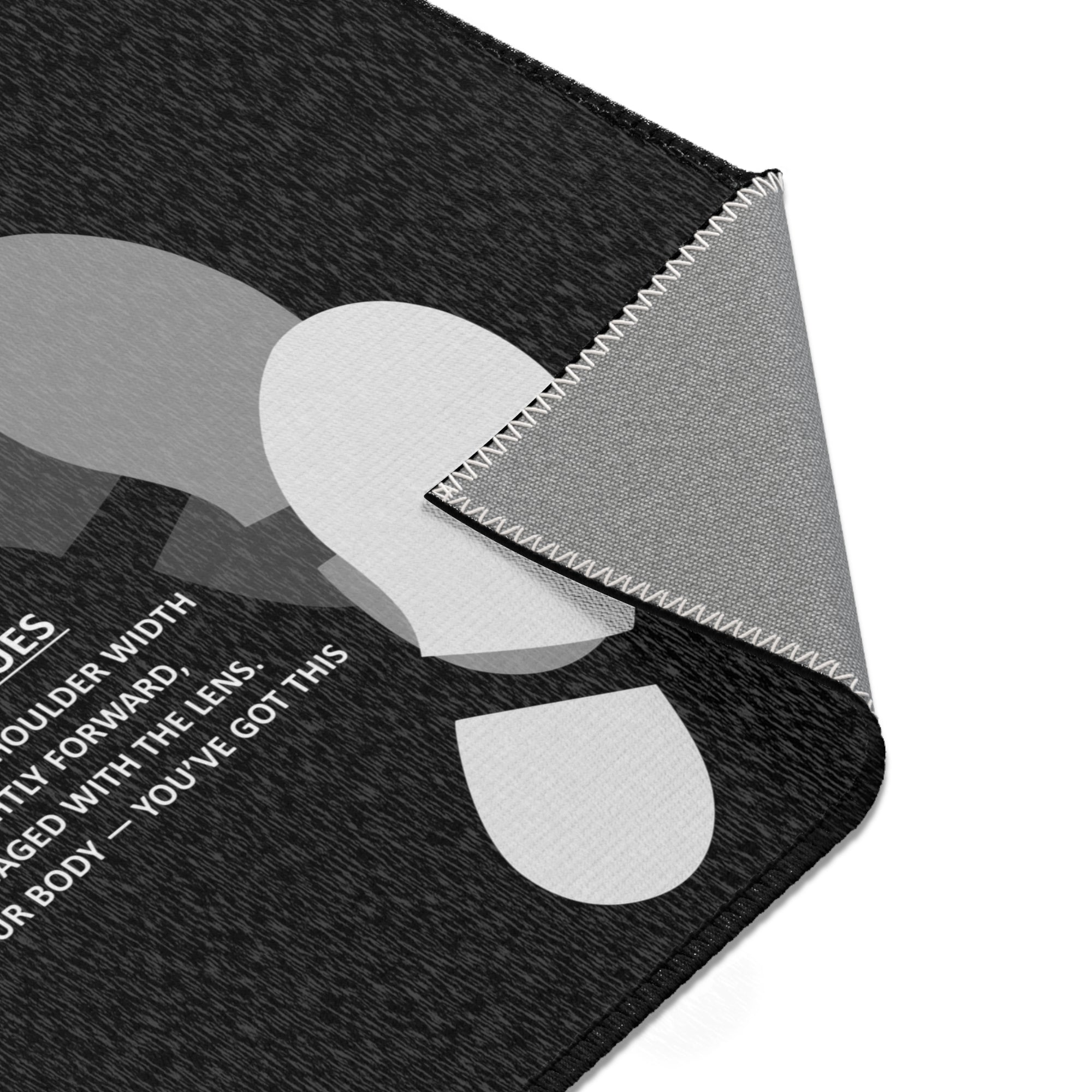 The Portrait Mat - Lightweight Version (Black)