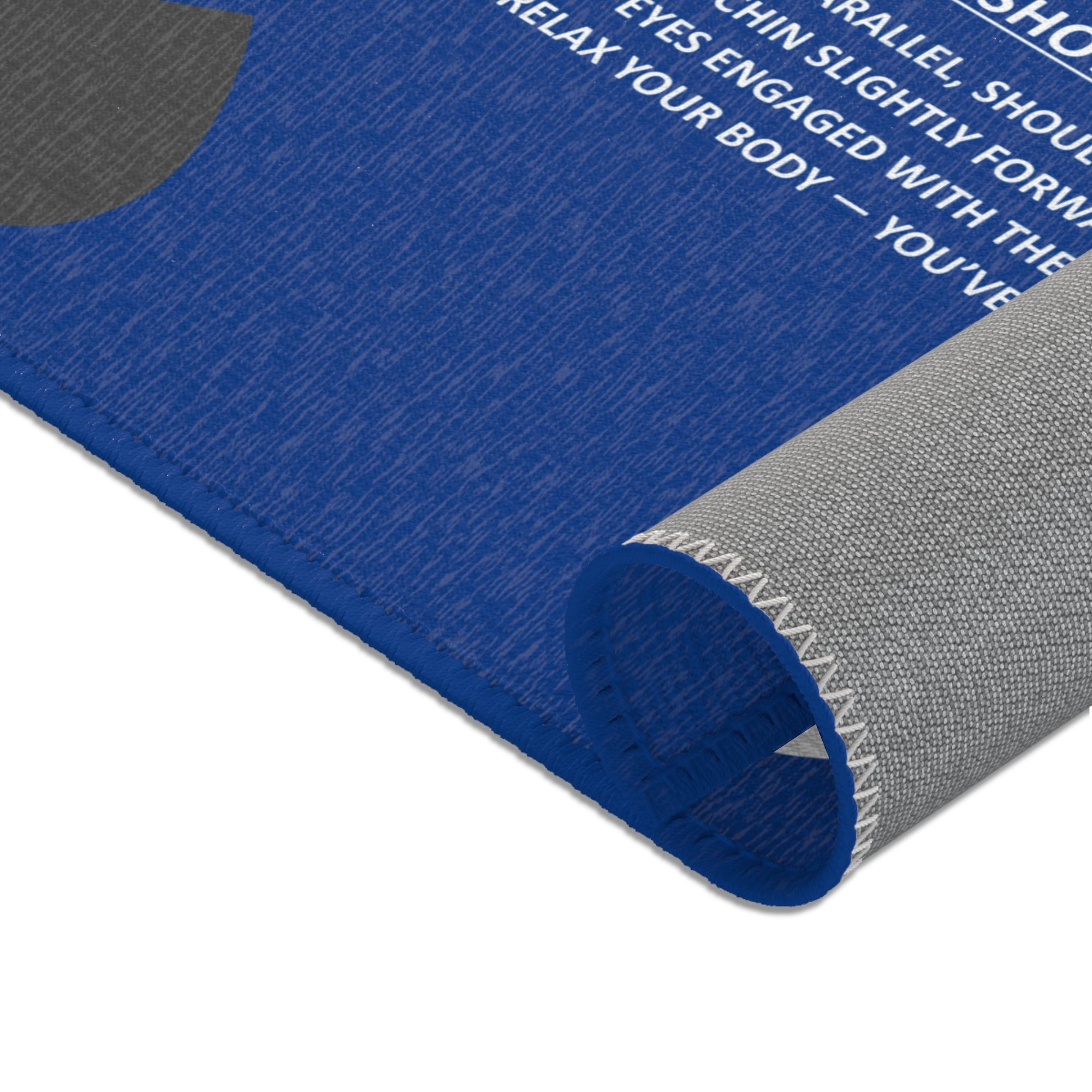 The Portrait Mat - Lightweight Version (Blue)