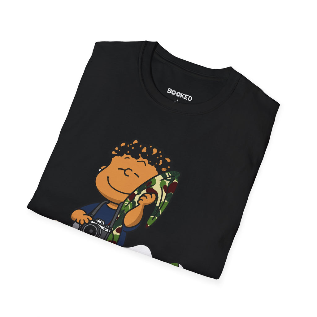 Snoopy & Linus Camera Unisex T-Shirt