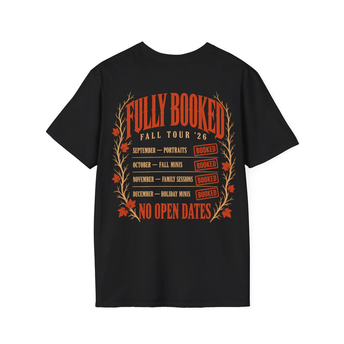 Fully Booked Fall Tour 2026 Concert T-Shirt