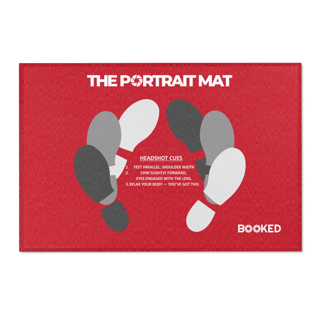 The Portrait Mat - Lightweight Version (Red)