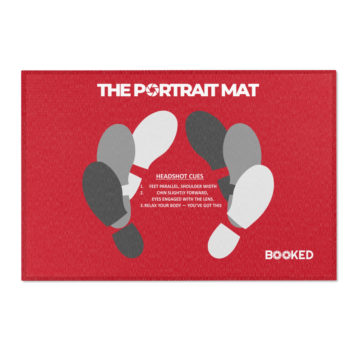 The Portrait Mat - Lightweight Version (Red)