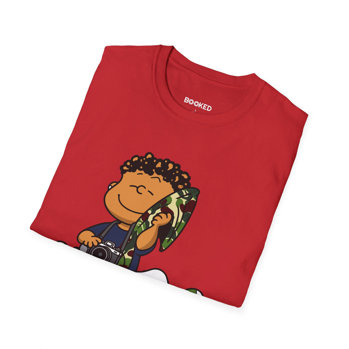Snoopy & Linus Camera Unisex T-Shirt