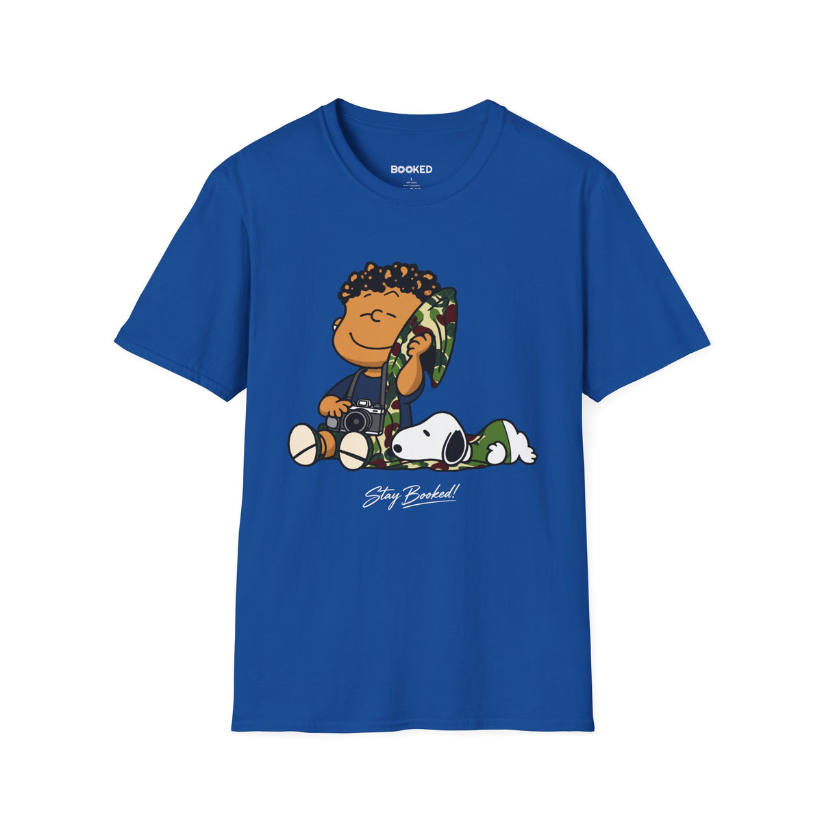 Snoopy & Linus Camera Unisex T-Shirt