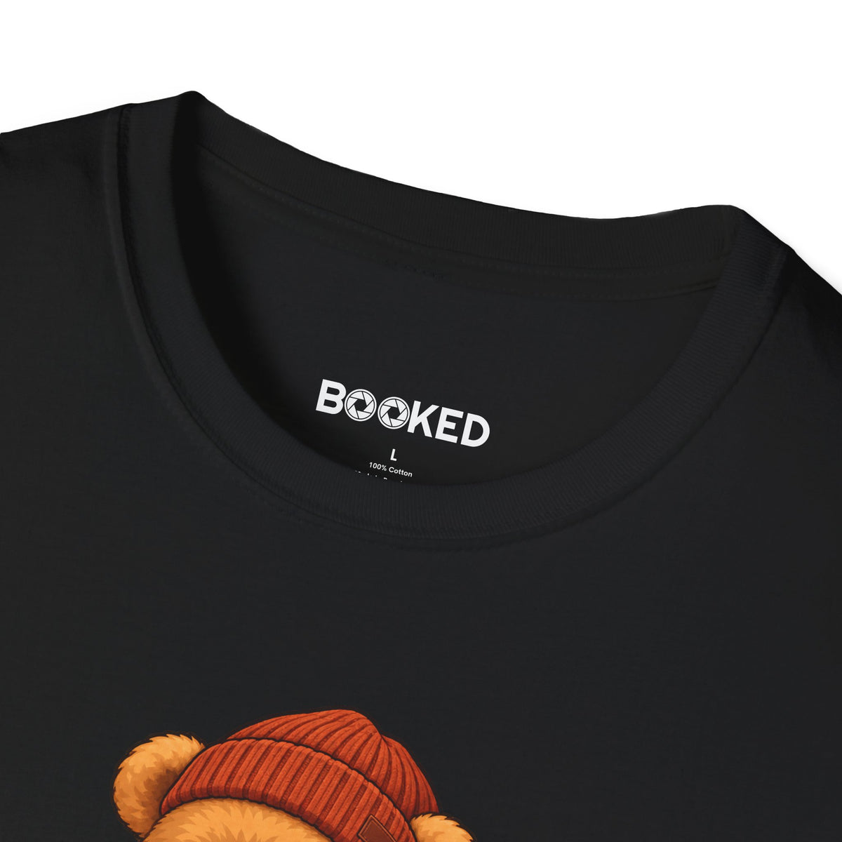 Fall Into Bookings Bear Unisex T-Shirt