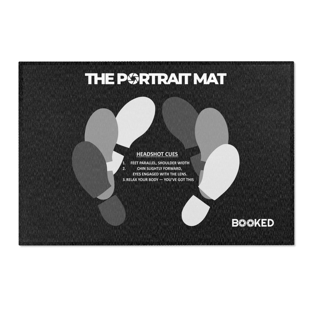 The Portrait Mat - Lightweight Version (Black)