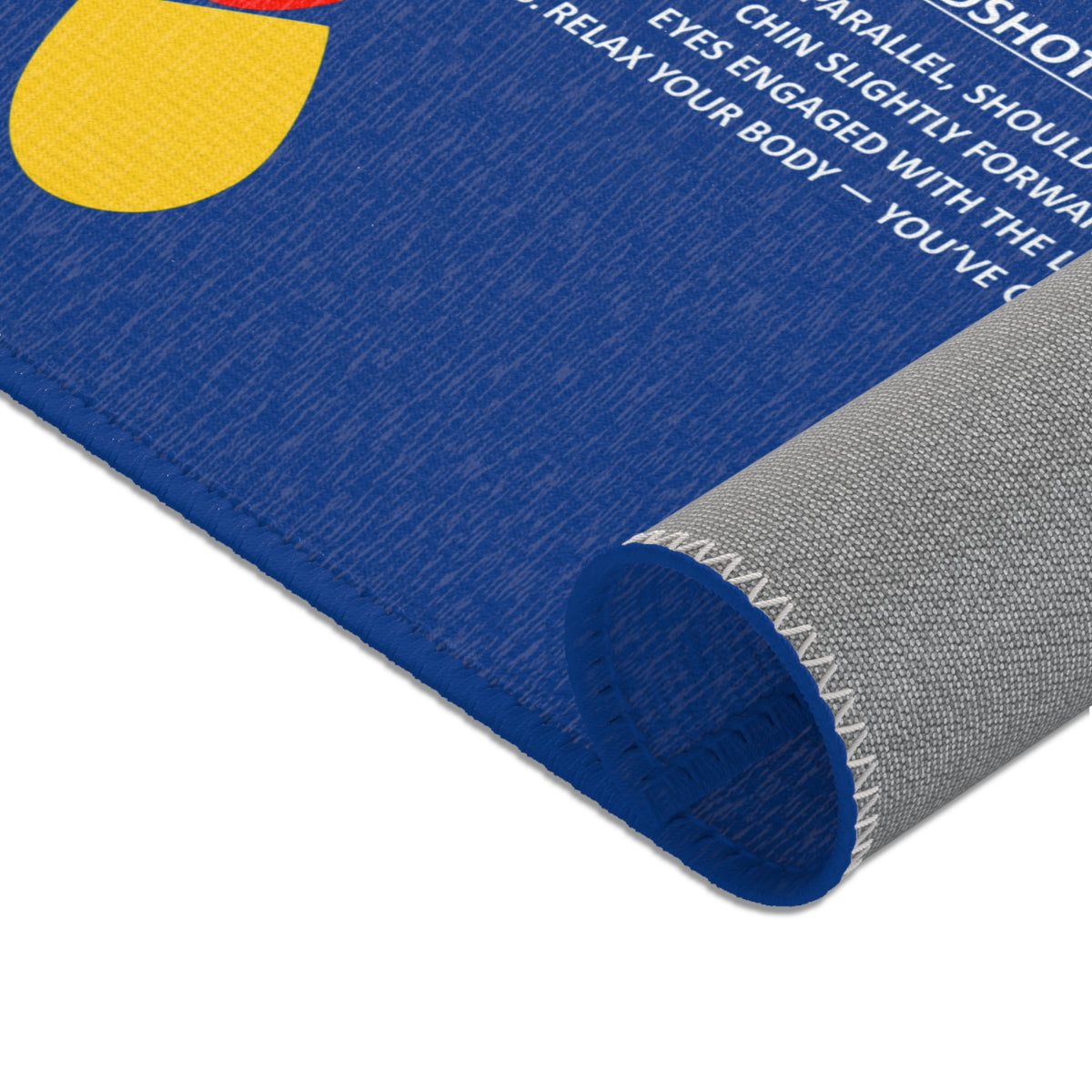 The Portrait Mat - Lightweight Version (Blue)