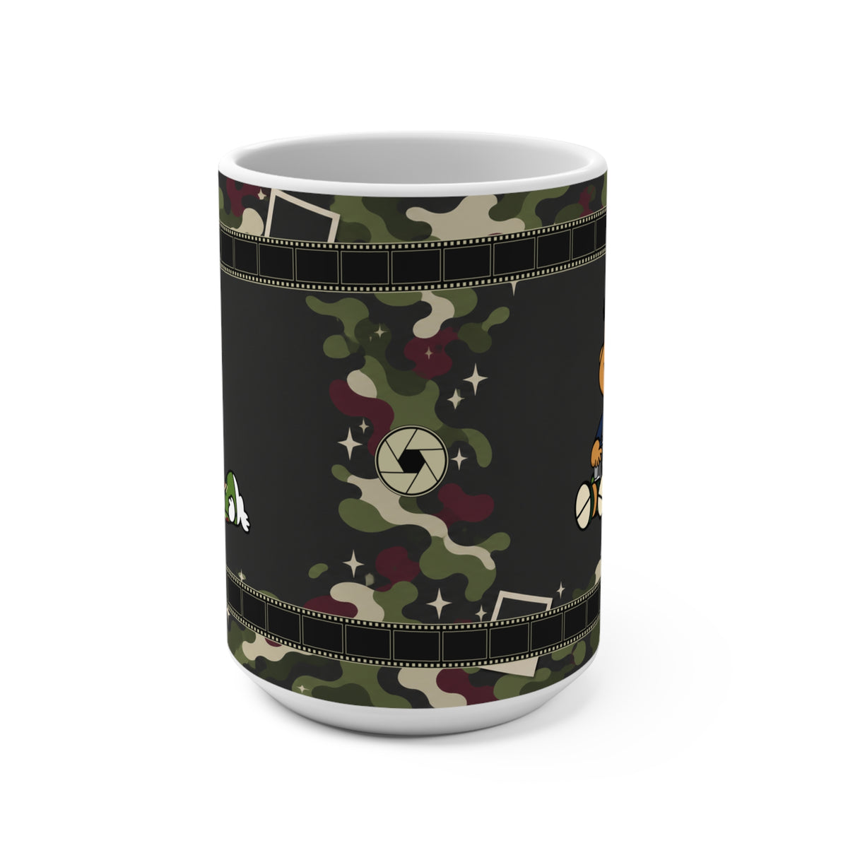 Stay Booked Brown Linus Photographer Mug – | 15oz