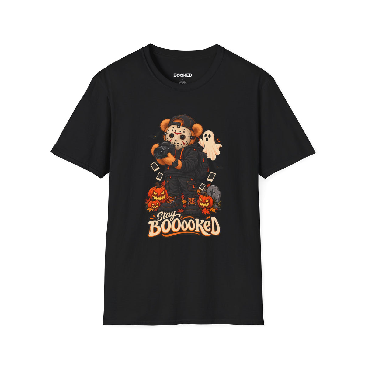Stay BOOooked Bear Halloween Unisex T-Shirt