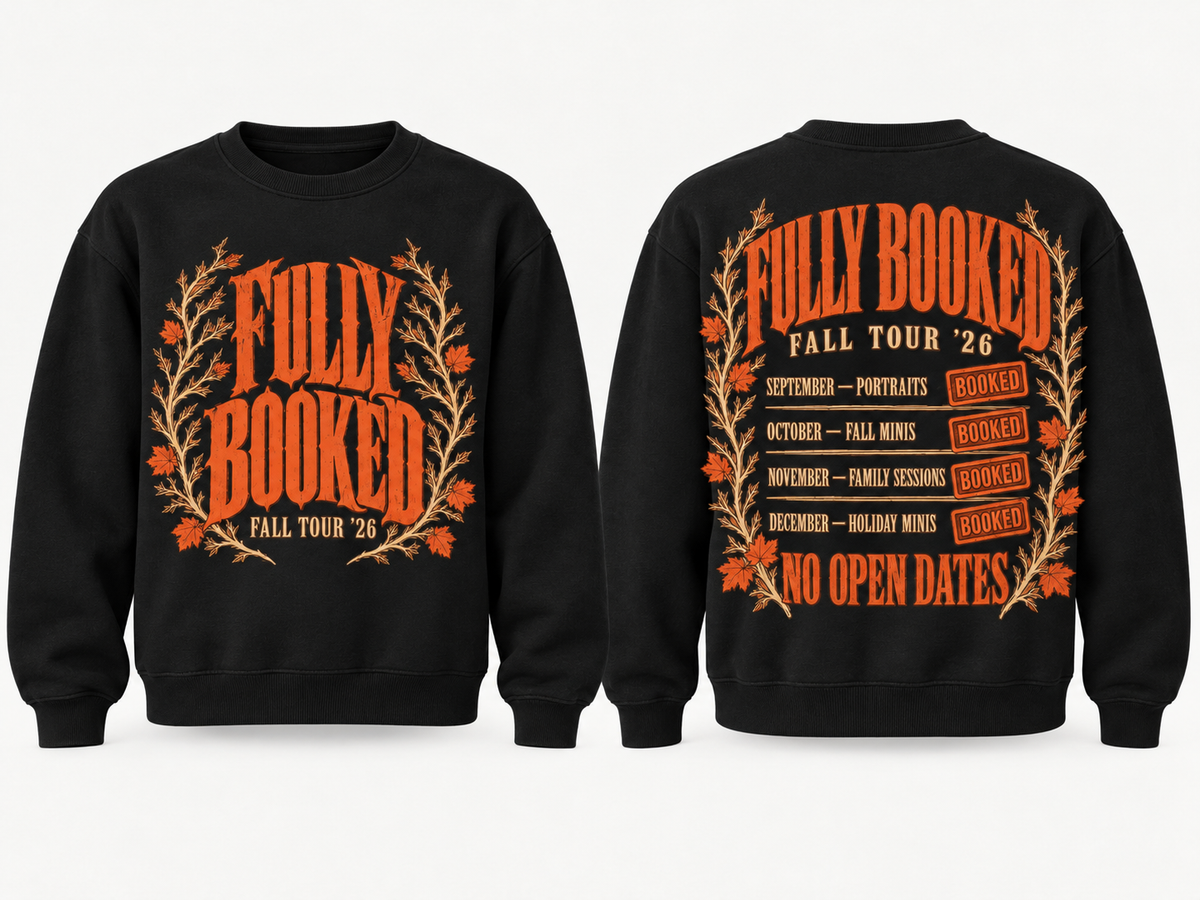 Fully Booked Fall Tour ’26  Crewneck Sweatshirt
