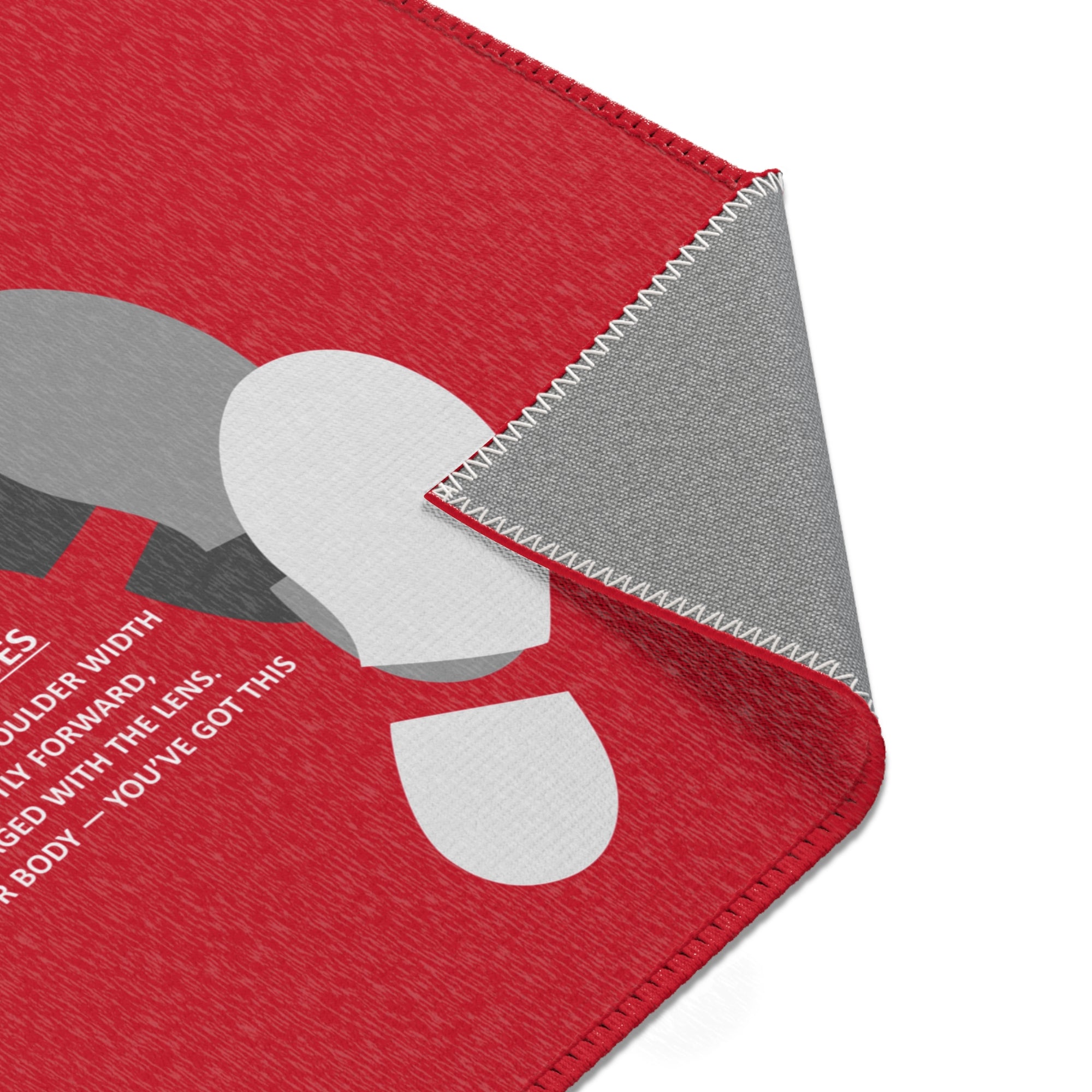 The Portrait Mat - Lightweight Version (Red)