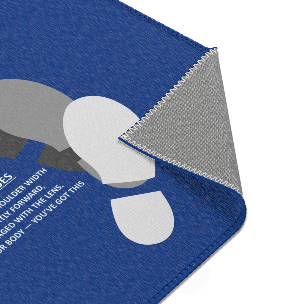 The Portrait Mat - Lightweight Version (Blue)