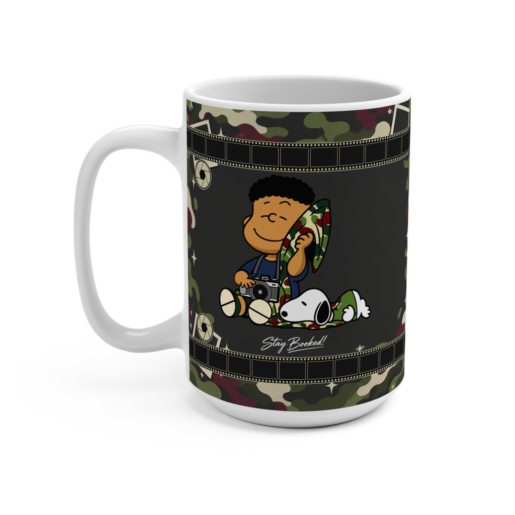 Stay Booked Brown Linus Photographer Mug – | 15oz