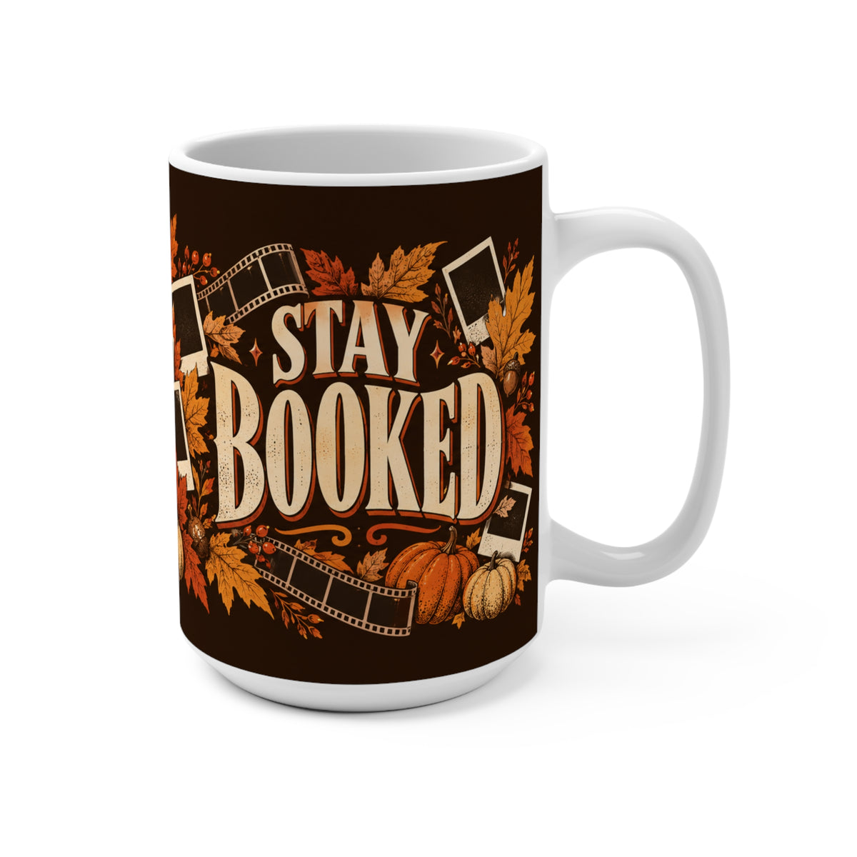 Fall Into Bookings 15oz Mug