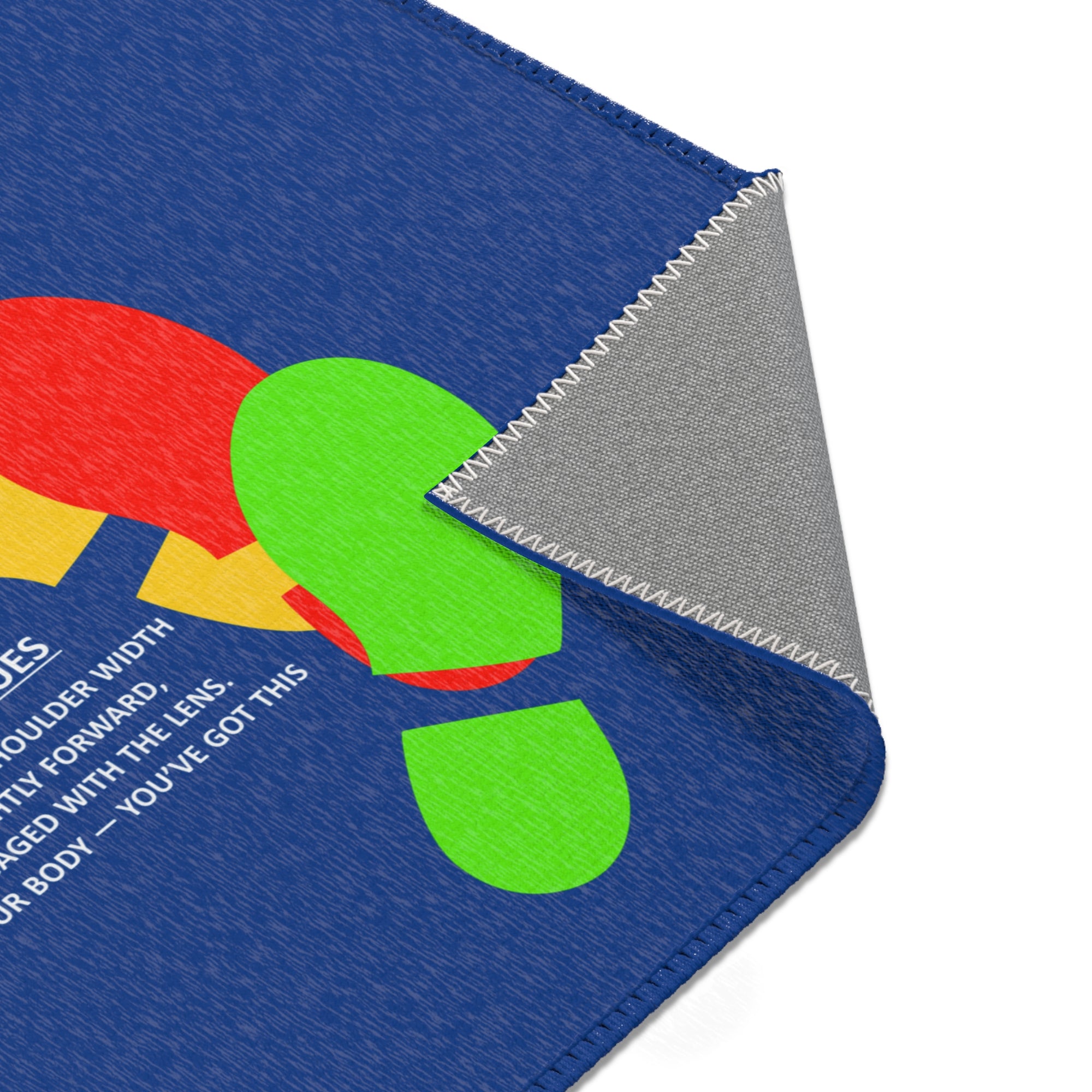 The Portrait Mat - Lightweight Version (Blue)