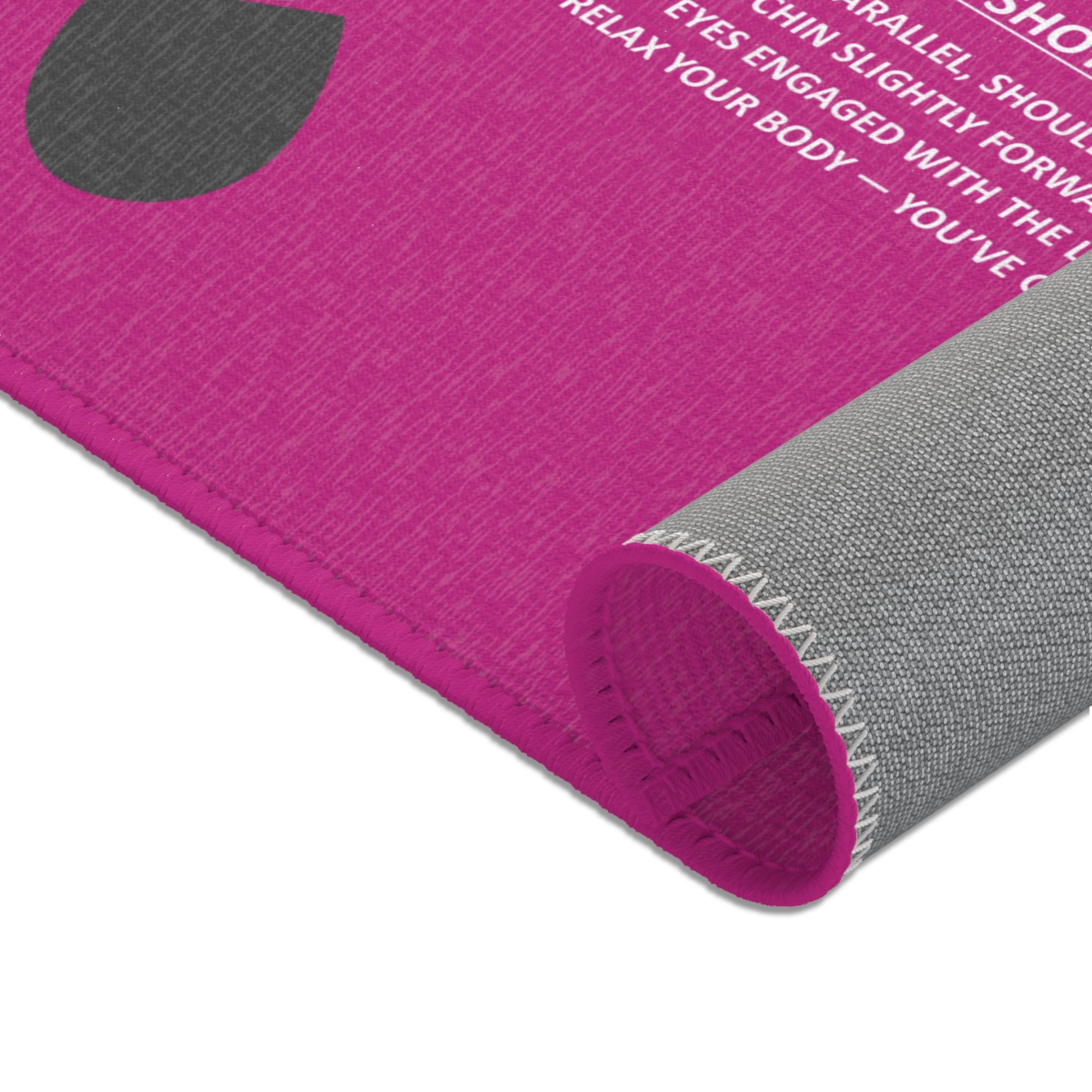 The Portrait Mat - Lightweight Version (Pink)