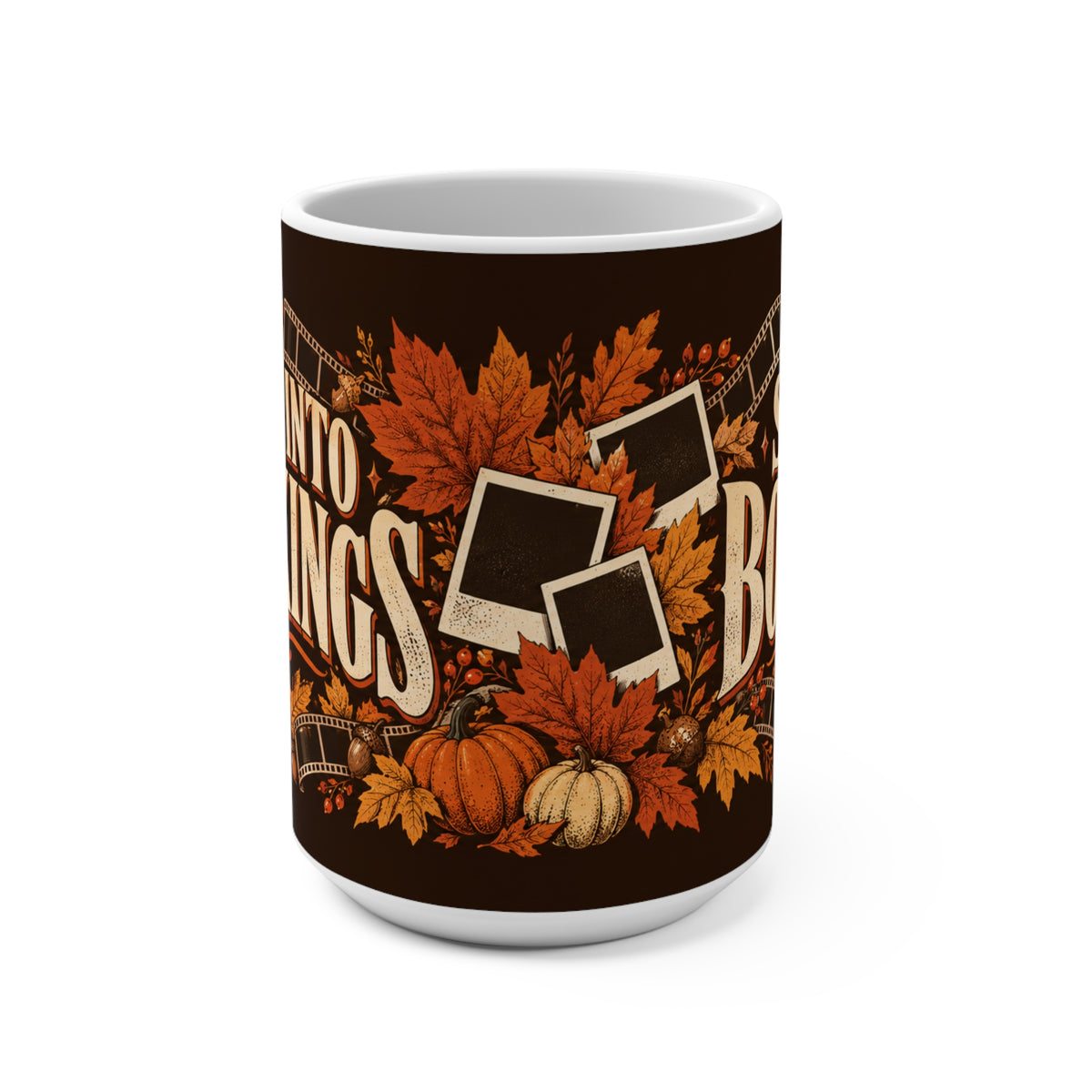 Fall Into Bookings 15oz Mug