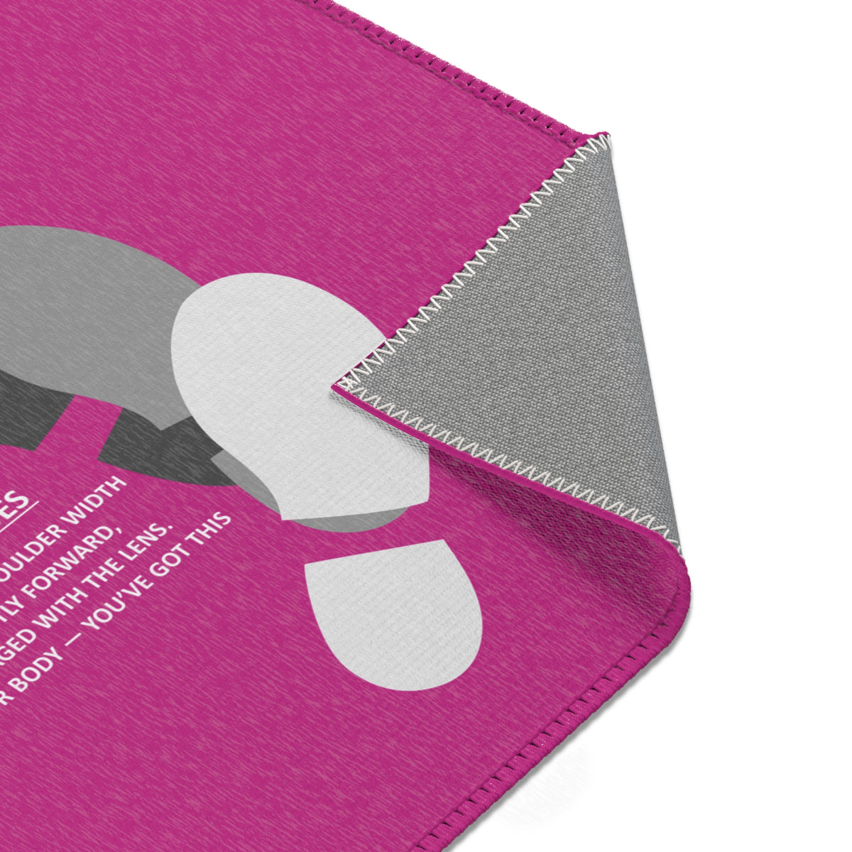 The Portrait Mat - Lightweight Version (Pink)